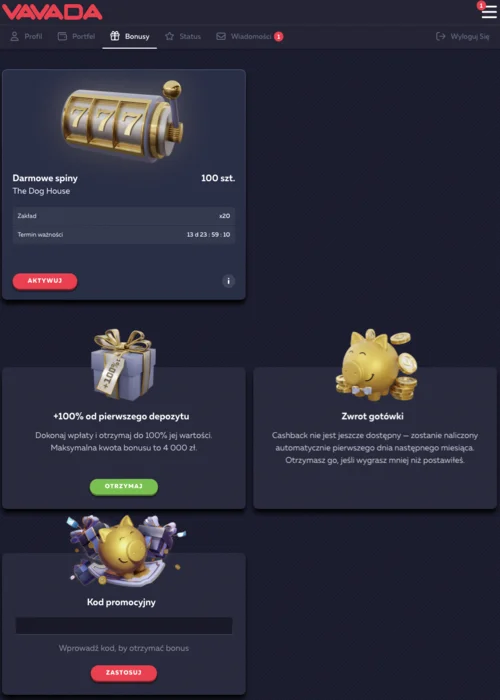 Start Vavada Casino<